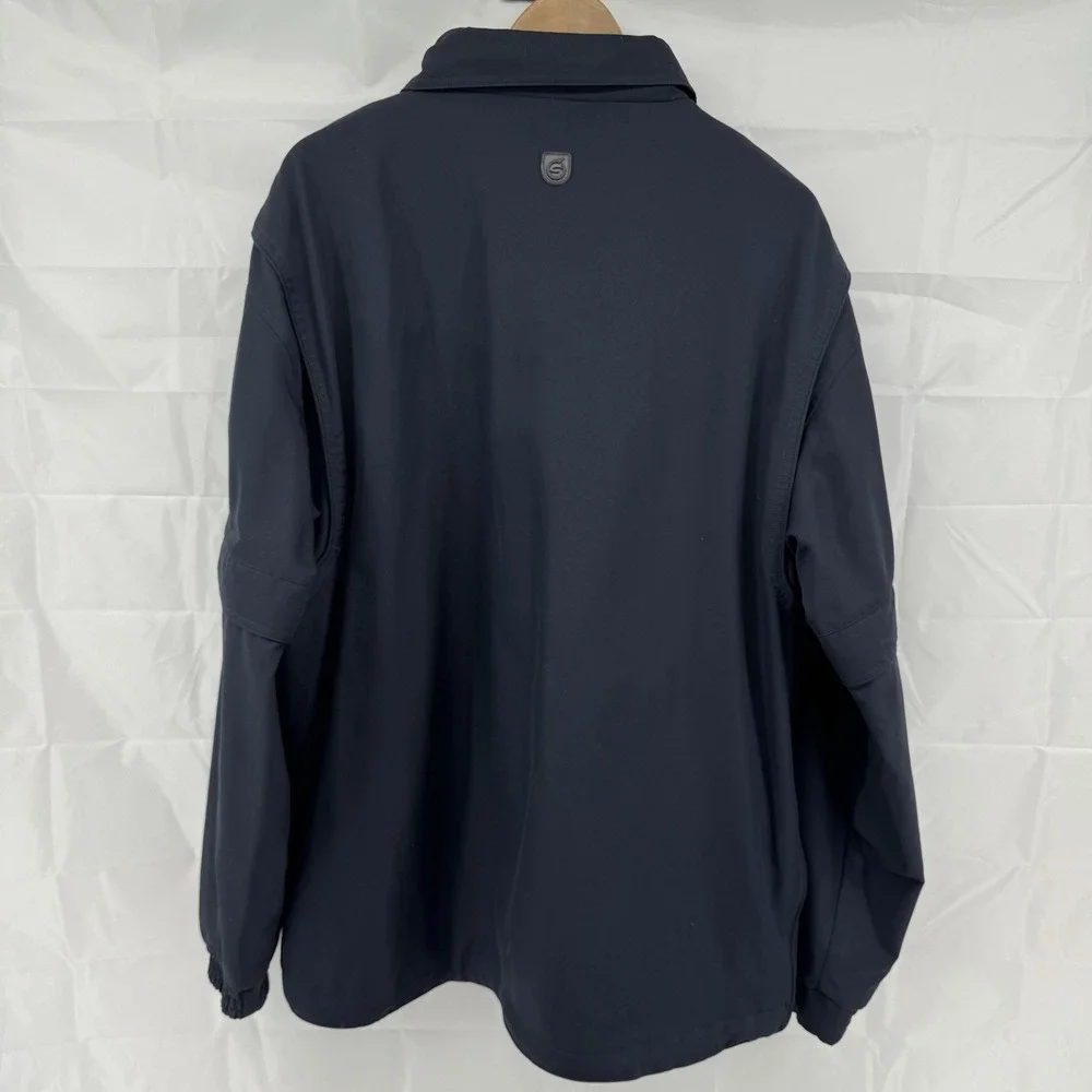 Sunderland of Scotland Weatherbeater Rain Jacket Navy Blue Large Scotland Golf